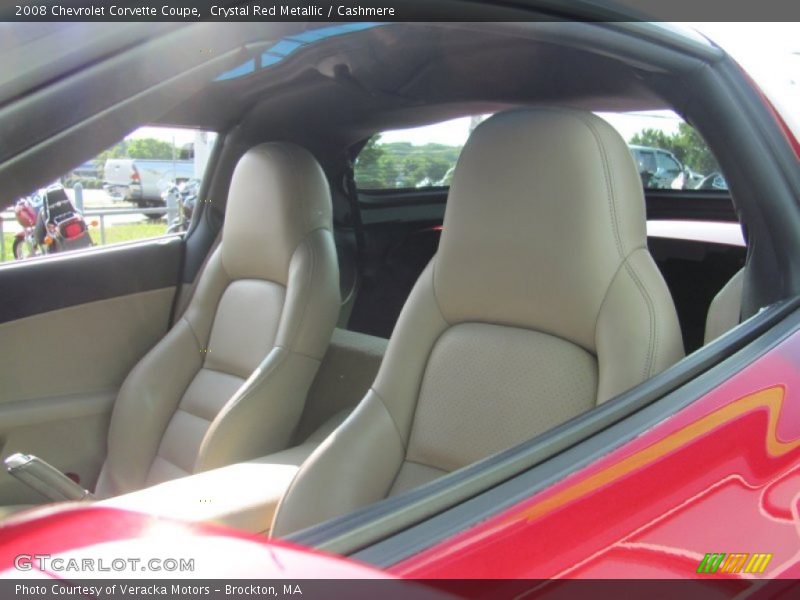 Crystal Red Metallic / Cashmere 2008 Chevrolet Corvette Coupe