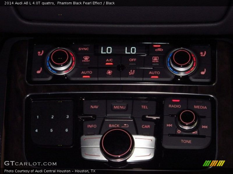 Controls of 2014 A8 L 4.0T quattro