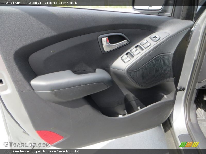 Graphite Gray / Black 2013 Hyundai Tucson GL
