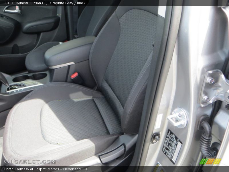 Graphite Gray / Black 2013 Hyundai Tucson GL