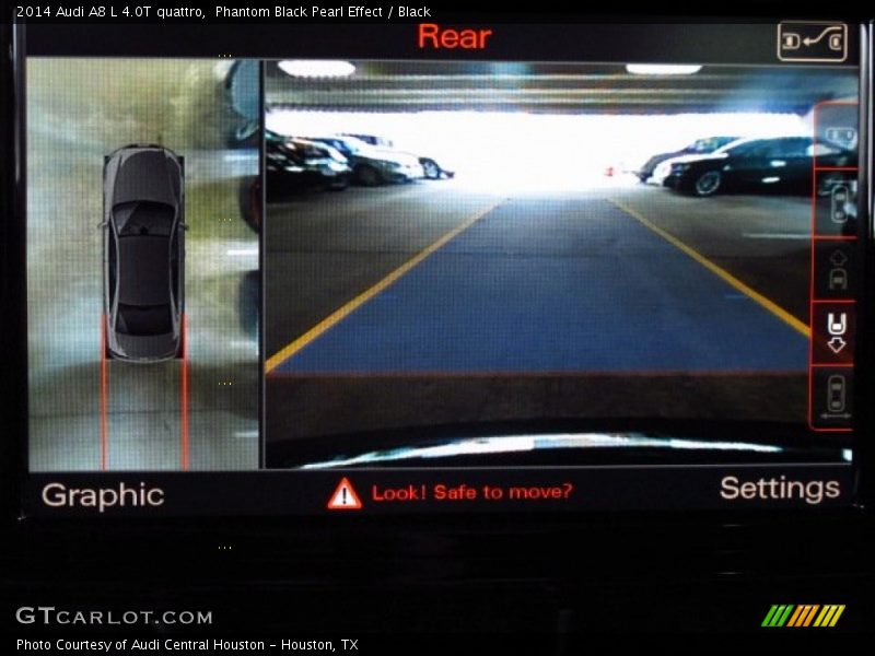 Phantom Black Pearl Effect / Black 2014 Audi A8 L 4.0T quattro