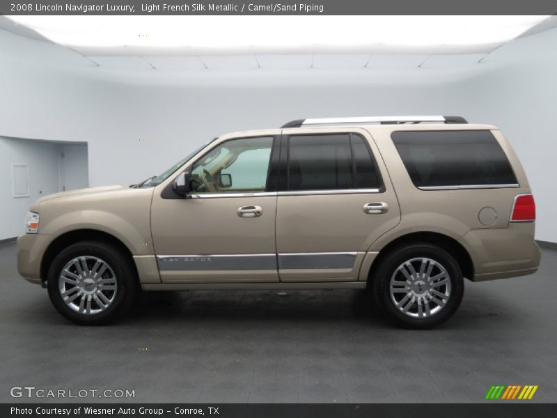  2008 Navigator Luxury Light French Silk Metallic