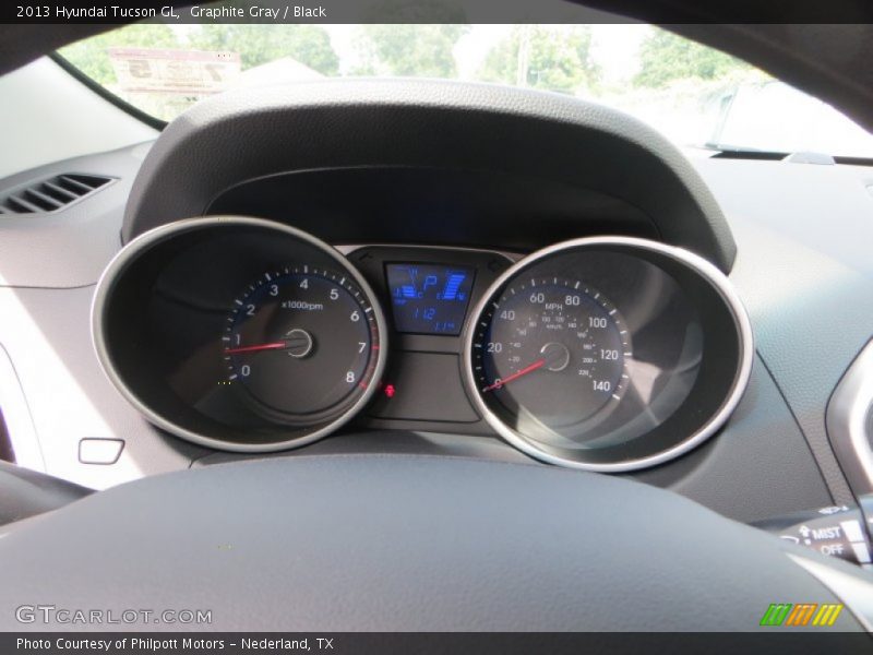 Graphite Gray / Black 2013 Hyundai Tucson GL