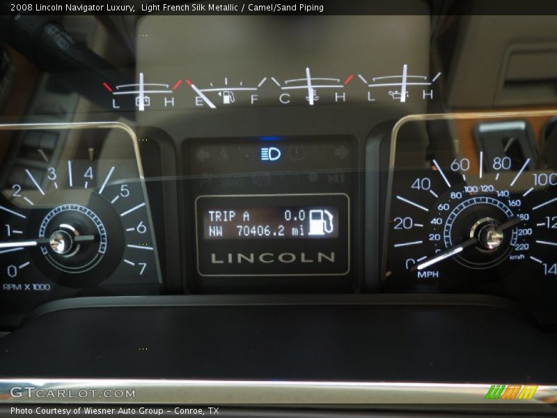  2008 Navigator Luxury Luxury Gauges