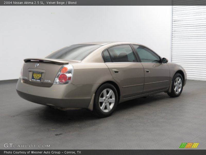 Velvet Beige / Blond 2004 Nissan Altima 2.5 SL
