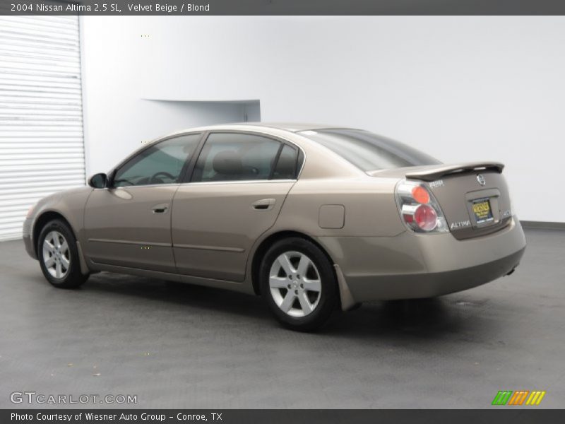 Velvet Beige / Blond 2004 Nissan Altima 2.5 SL