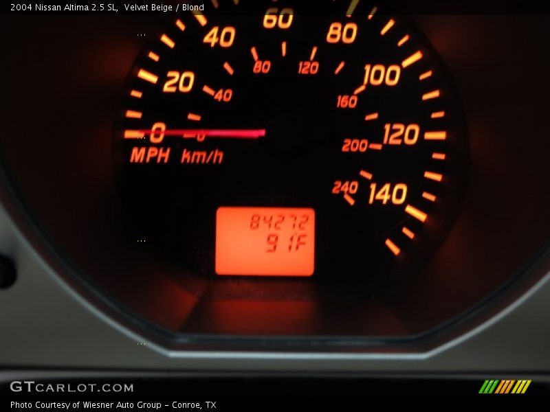 Velvet Beige / Blond 2004 Nissan Altima 2.5 SL