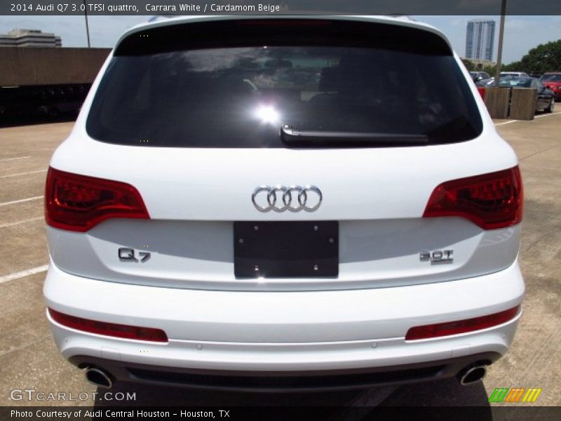 Carrara White / Cardamom Beige 2014 Audi Q7 3.0 TFSI quattro