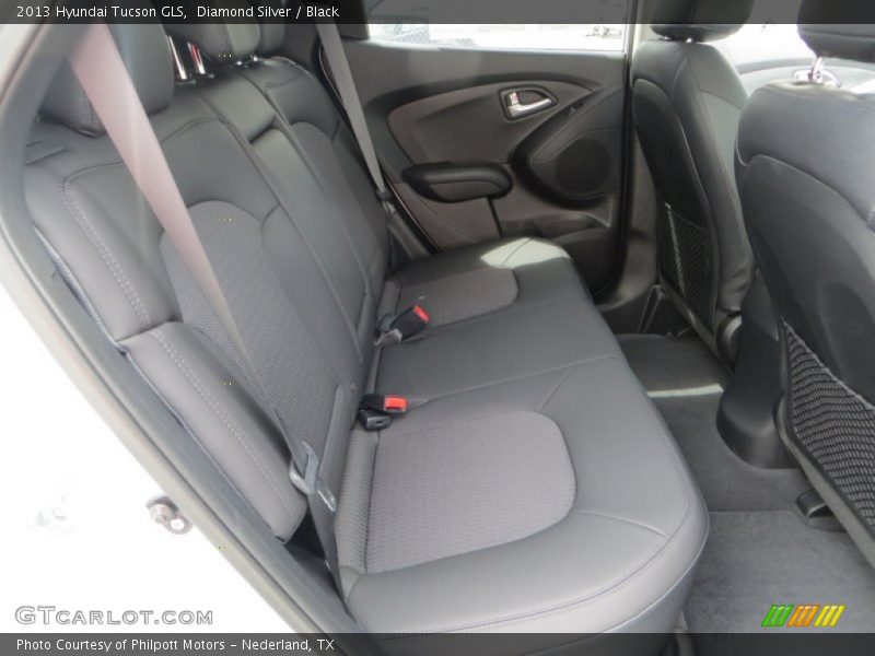 Diamond Silver / Black 2013 Hyundai Tucson GLS