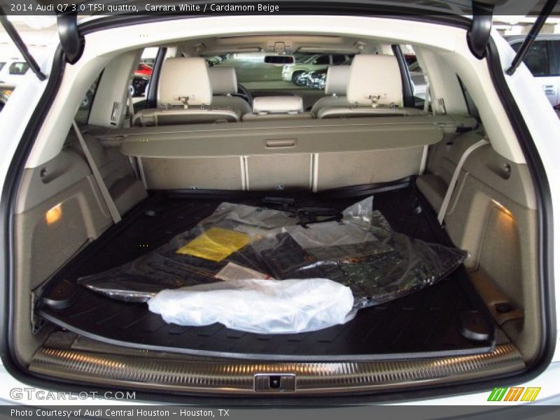 Carrara White / Cardamom Beige 2014 Audi Q7 3.0 TFSI quattro
