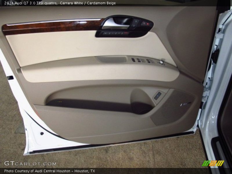 Carrara White / Cardamom Beige 2014 Audi Q7 3.0 TFSI quattro