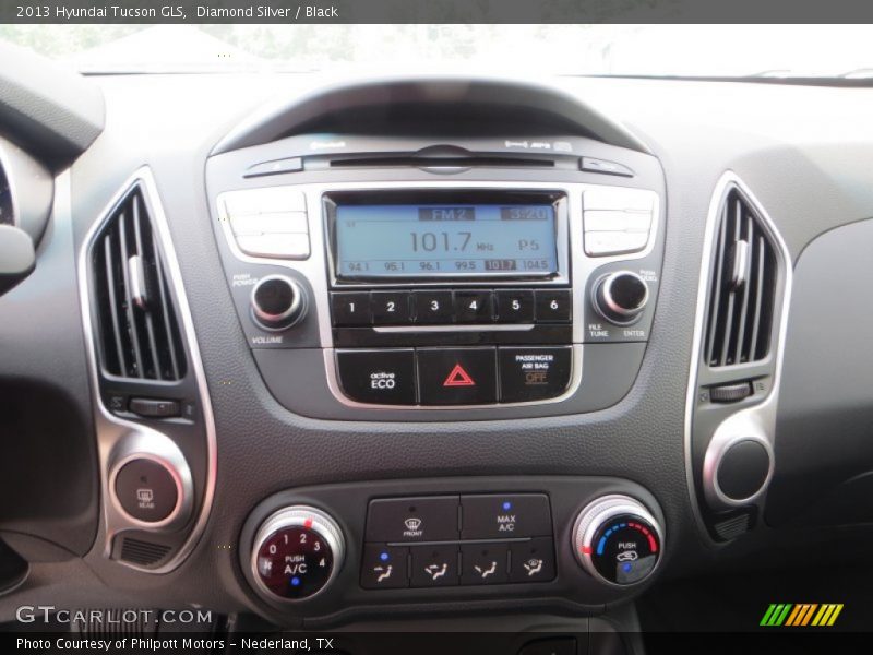 Diamond Silver / Black 2013 Hyundai Tucson GLS