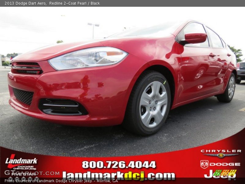 Redline 2-Coat Pearl / Black 2013 Dodge Dart Aero
