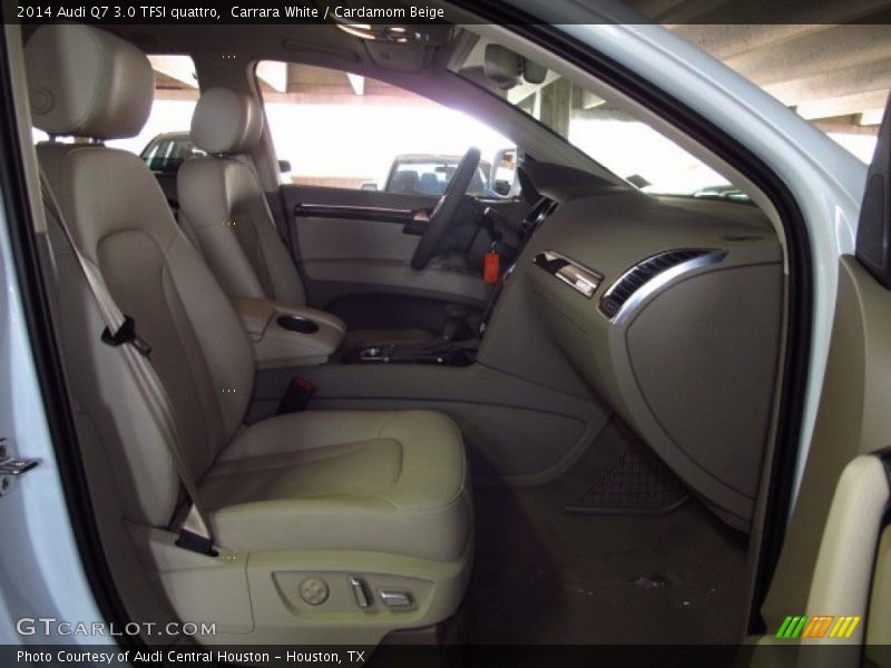 Carrara White / Cardamom Beige 2014 Audi Q7 3.0 TFSI quattro