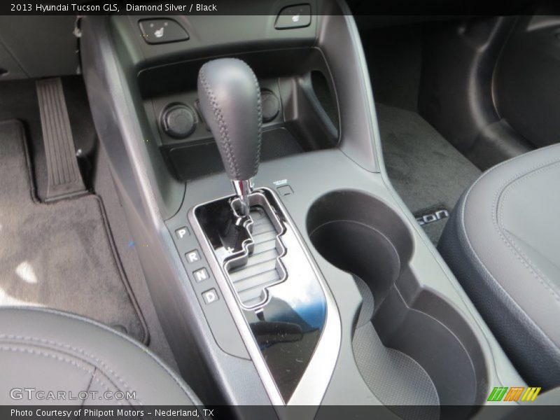 Diamond Silver / Black 2013 Hyundai Tucson GLS
