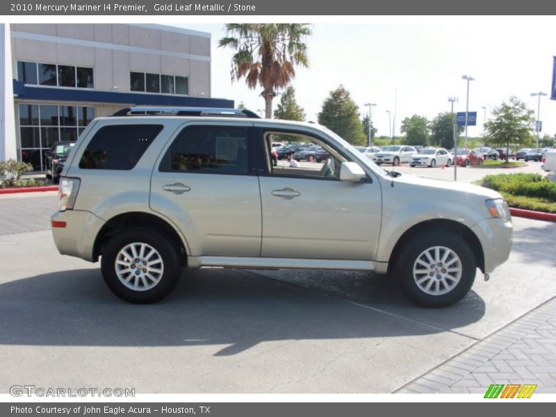 Gold Leaf Metallic / Stone 2010 Mercury Mariner I4 Premier