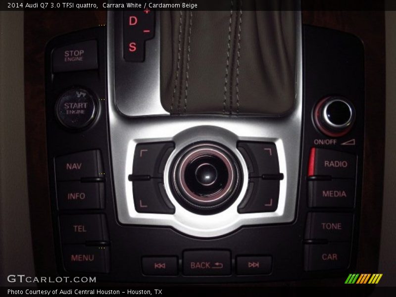 Carrara White / Cardamom Beige 2014 Audi Q7 3.0 TFSI quattro