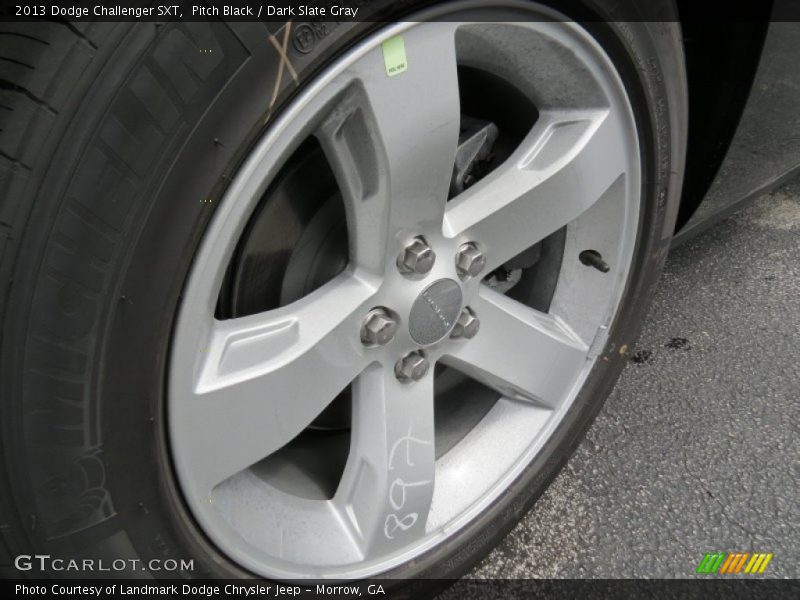 Pitch Black / Dark Slate Gray 2013 Dodge Challenger SXT