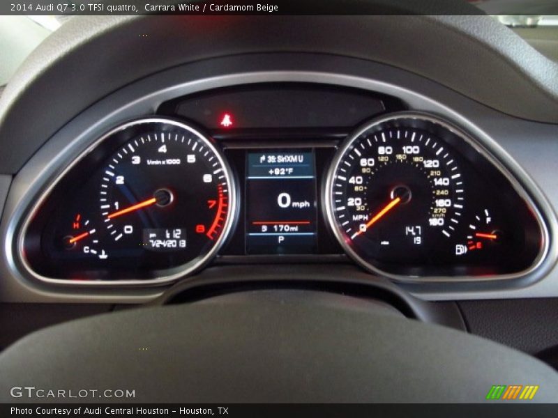 2014 Q7 3.0 TFSI quattro 3.0 TFSI quattro Gauges