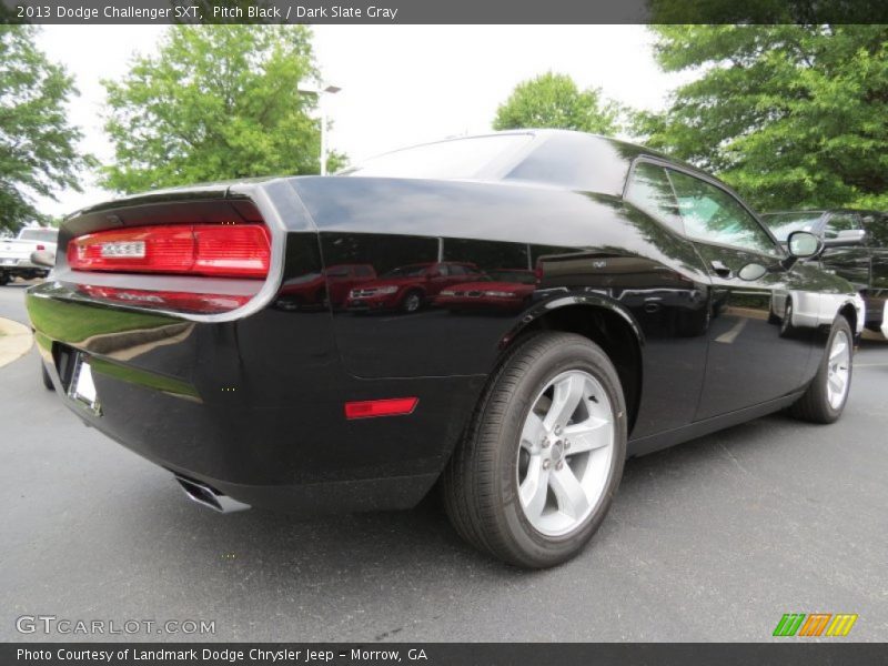 Pitch Black / Dark Slate Gray 2013 Dodge Challenger SXT
