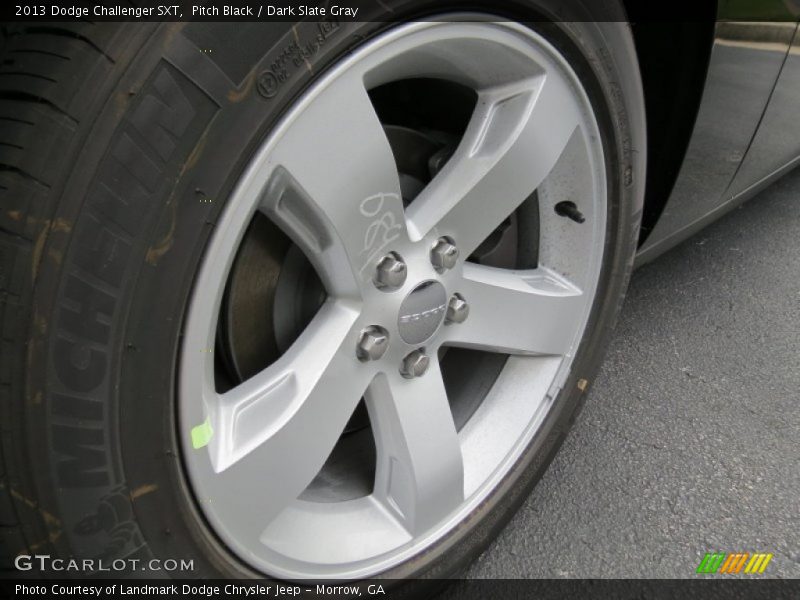 Pitch Black / Dark Slate Gray 2013 Dodge Challenger SXT