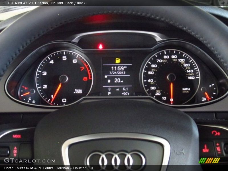  2014 A4 2.0T Sedan 2.0T Sedan Gauges