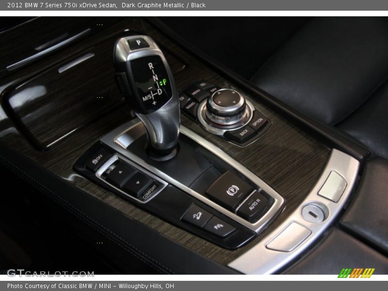  2012 7 Series 750i xDrive Sedan 6 Speed Automatic Shifter