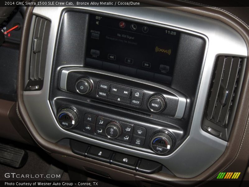 Bronze Alloy Metallic / Cocoa/Dune 2014 GMC Sierra 1500 SLE Crew Cab