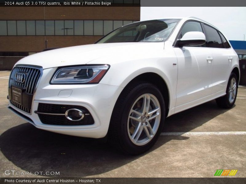 Ibis White / Pistachio Beige 2014 Audi Q5 3.0 TFSI quattro
