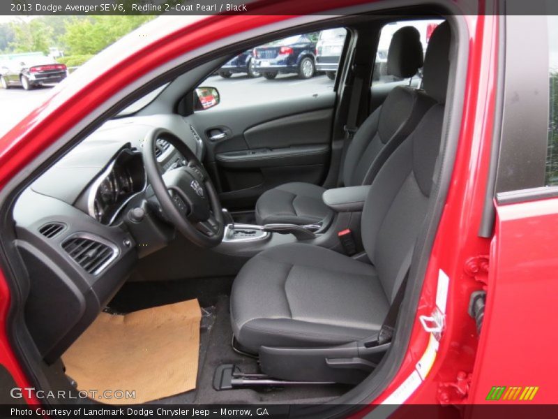 Redline 2-Coat Pearl / Black 2013 Dodge Avenger SE V6