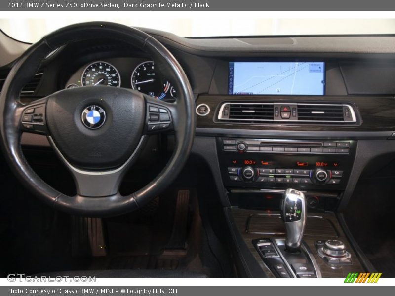 Dashboard of 2012 7 Series 750i xDrive Sedan
