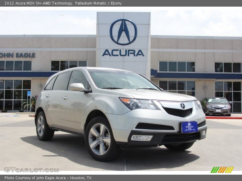 Palladium Metallic / Ebony 2012 Acura MDX SH-AWD Technology