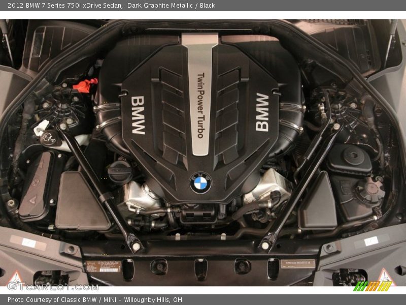  2012 7 Series 750i xDrive Sedan Engine - 4.4 Liter DI TwinPower Turbo DOHC 32-Valve VVT V8