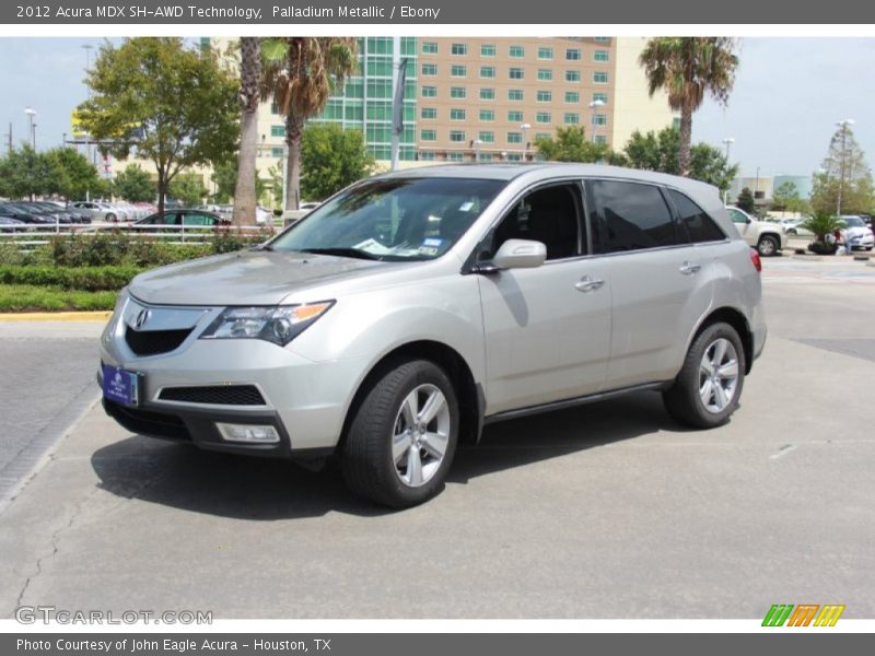 Palladium Metallic / Ebony 2012 Acura MDX SH-AWD Technology