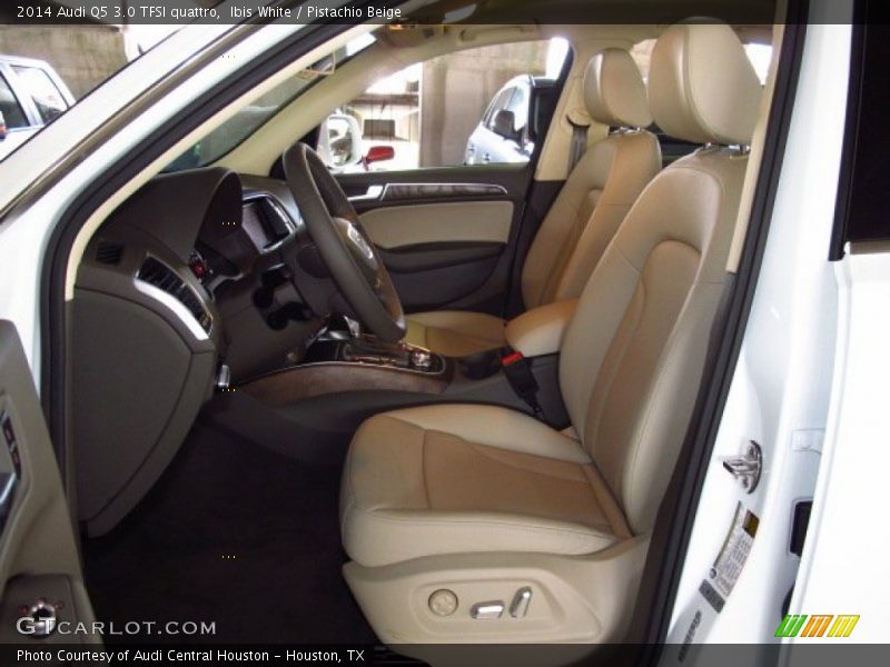 Ibis White / Pistachio Beige 2014 Audi Q5 3.0 TFSI quattro