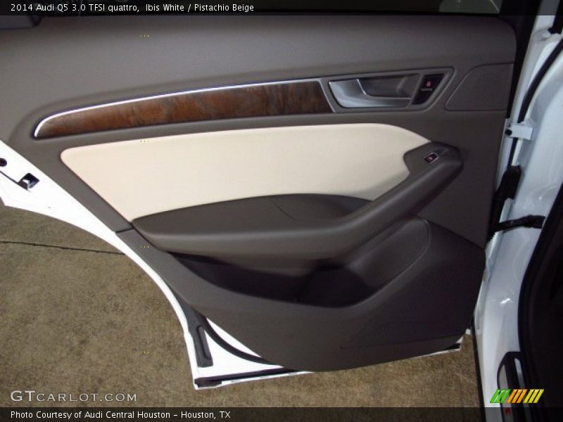 Ibis White / Pistachio Beige 2014 Audi Q5 3.0 TFSI quattro