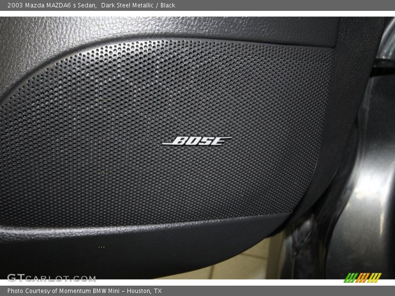 Dark Steel Metallic / Black 2003 Mazda MAZDA6 s Sedan