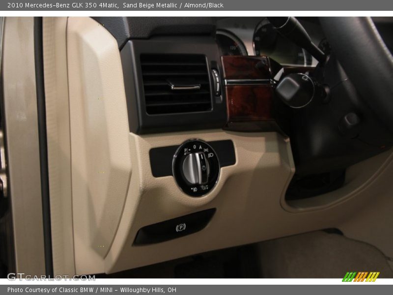 Sand Beige Metallic / Almond/Black 2010 Mercedes-Benz GLK 350 4Matic