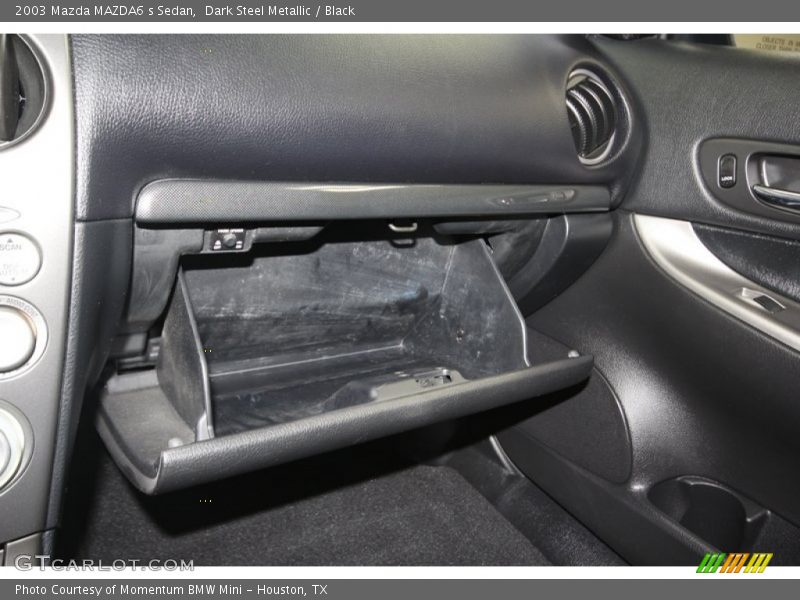 Dark Steel Metallic / Black 2003 Mazda MAZDA6 s Sedan