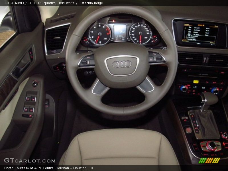 Ibis White / Pistachio Beige 2014 Audi Q5 3.0 TFSI quattro