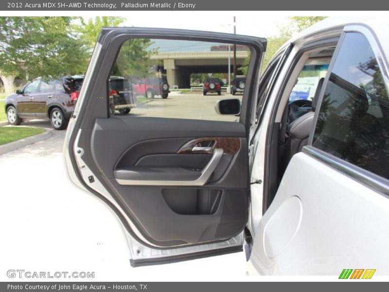 Palladium Metallic / Ebony 2012 Acura MDX SH-AWD Technology