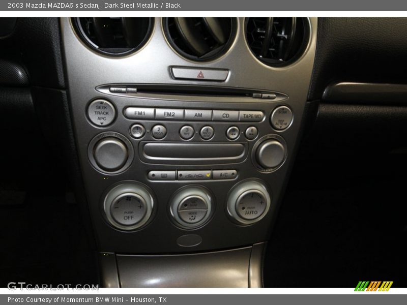 Controls of 2003 MAZDA6 s Sedan