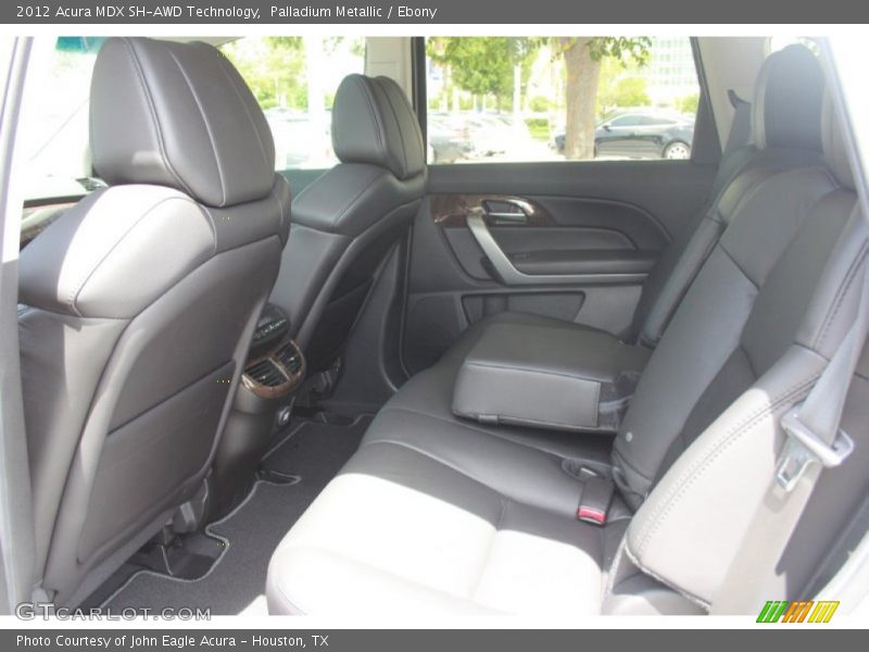 Palladium Metallic / Ebony 2012 Acura MDX SH-AWD Technology