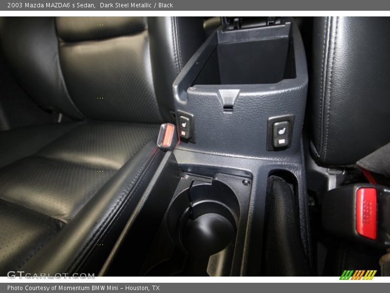 Dark Steel Metallic / Black 2003 Mazda MAZDA6 s Sedan