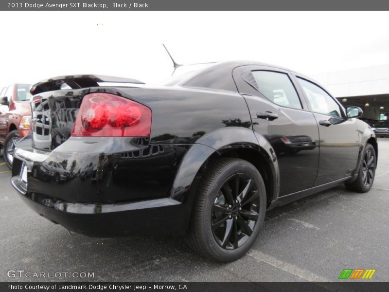 Black / Black 2013 Dodge Avenger SXT Blacktop