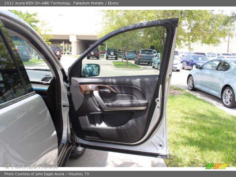 Palladium Metallic / Ebony 2012 Acura MDX SH-AWD Technology