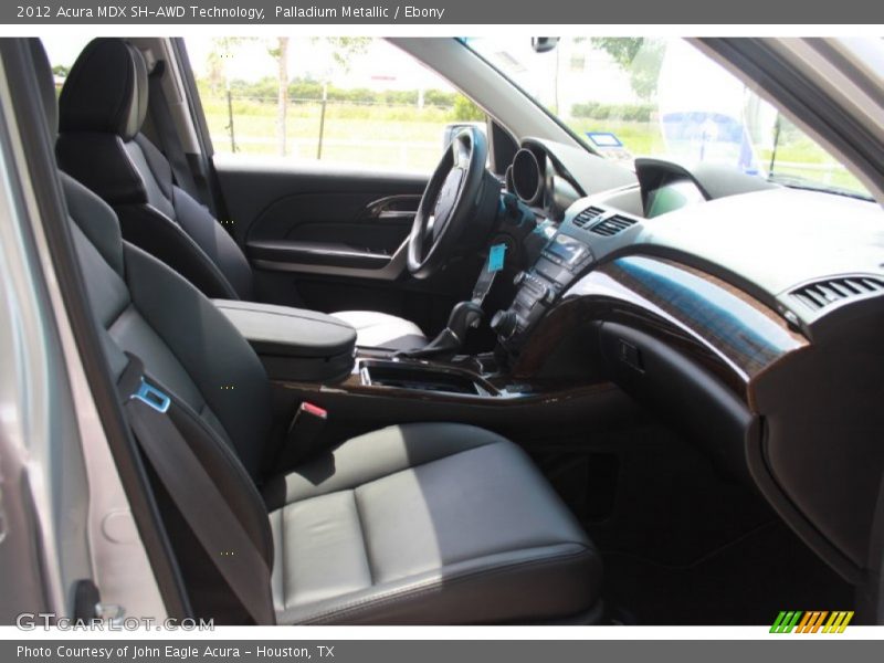 Palladium Metallic / Ebony 2012 Acura MDX SH-AWD Technology