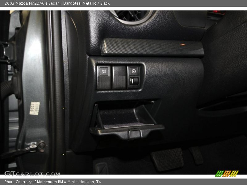 Dark Steel Metallic / Black 2003 Mazda MAZDA6 s Sedan