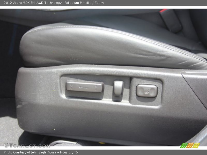Palladium Metallic / Ebony 2012 Acura MDX SH-AWD Technology