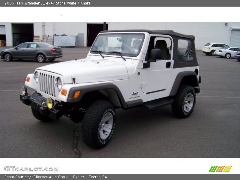 Stone White / Khaki 2006 Jeep Wrangler SE 4x4